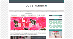Desktop Screenshot of lovevarnish.com